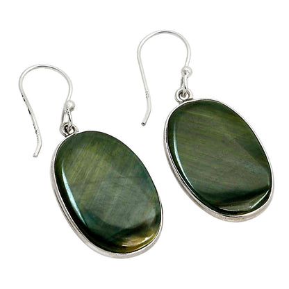 Blue Tiger Eye Earrings E-1001 SDE90384