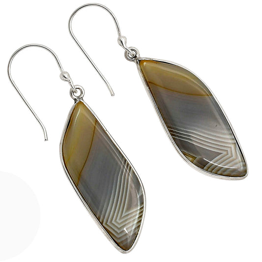 Montana Agate Earrings E-1001 SDE90409