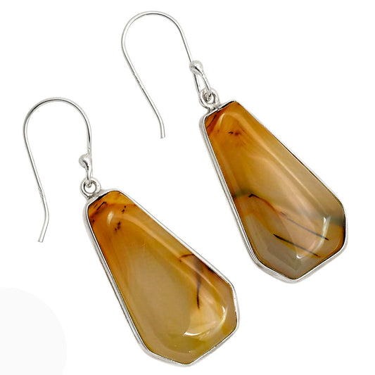 Montana Agate Earrings E-1001 SDE90412