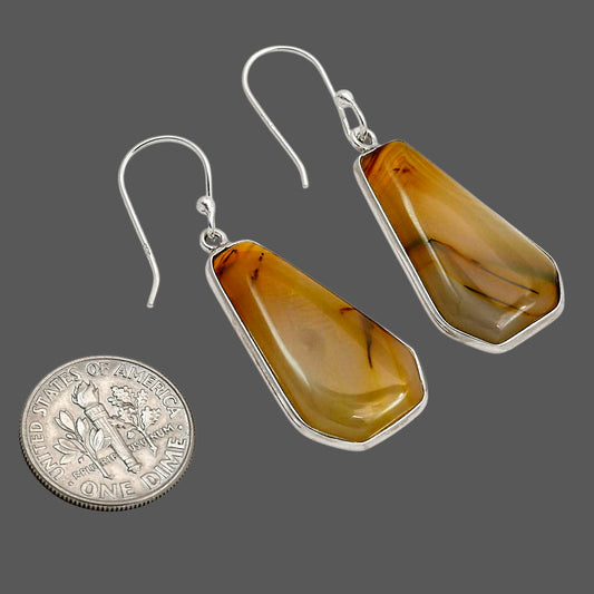 Montana Agate Earrings E-1001 SDE90412