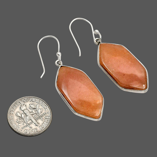 Pink Aventurine Earrings E-1001 SDE90522