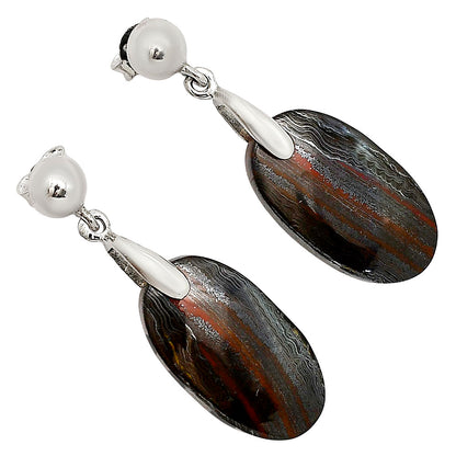 Iron Tiger Eye Earrings E-1199 SDE90644