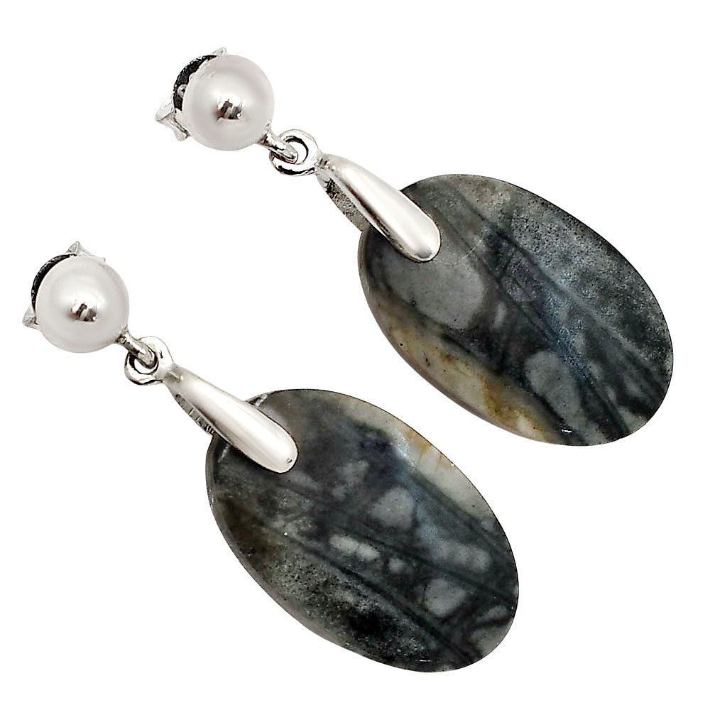 Picasso Jasper Earrings E-1199 SDE90645