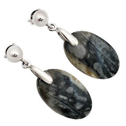 Picasso Jasper Earrings E-1199 SDE90645