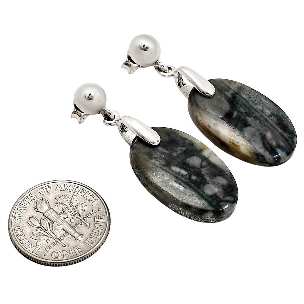 Picasso Jasper Earrings E-1199 SDE90645
