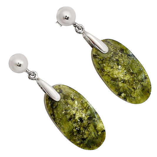 Natural Chrysotile Earrings E-1199 SDE90655
