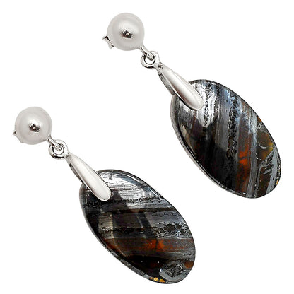 Iron Tiger Eye Earrings E-1199 SDE90660
