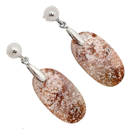 Rosetta Picture Jasper Earrings E-1199 SDE90664