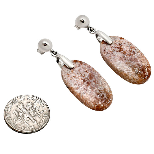 Rosetta Picture Jasper Earrings E-1199 SDE90664
