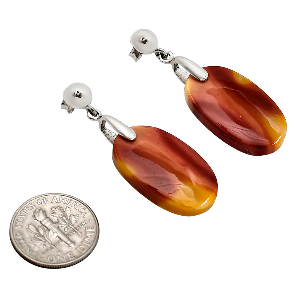 Red Mookaite Earrings E-1199 SDE90666