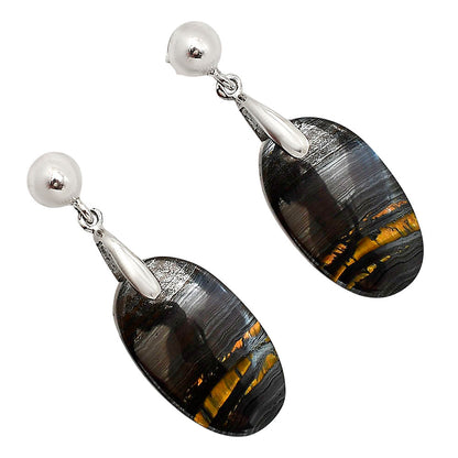 Iron Tiger Eye Earrings E-1199 SDE90675
