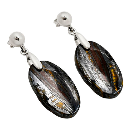 Iron Tiger Eye Earrings E-1199 SDE90676