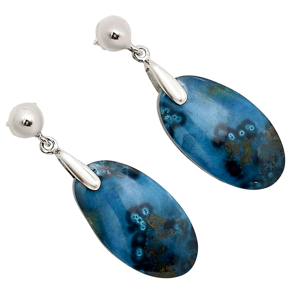 Shattuckite Earrings E-1199 SDE90677