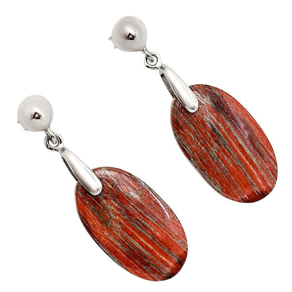 Snake Skin Jasper Earrings E-1199 SDE90679