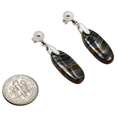 Iron Tiger Eye Earrings E-1199 SDE90682