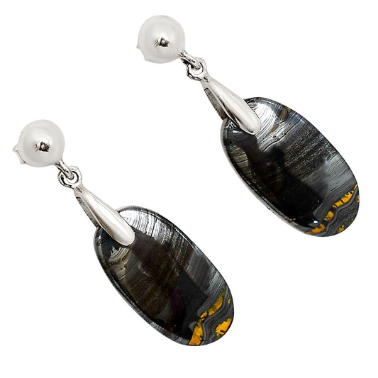 Iron Tiger Eye Earrings E-1199 SDE90685