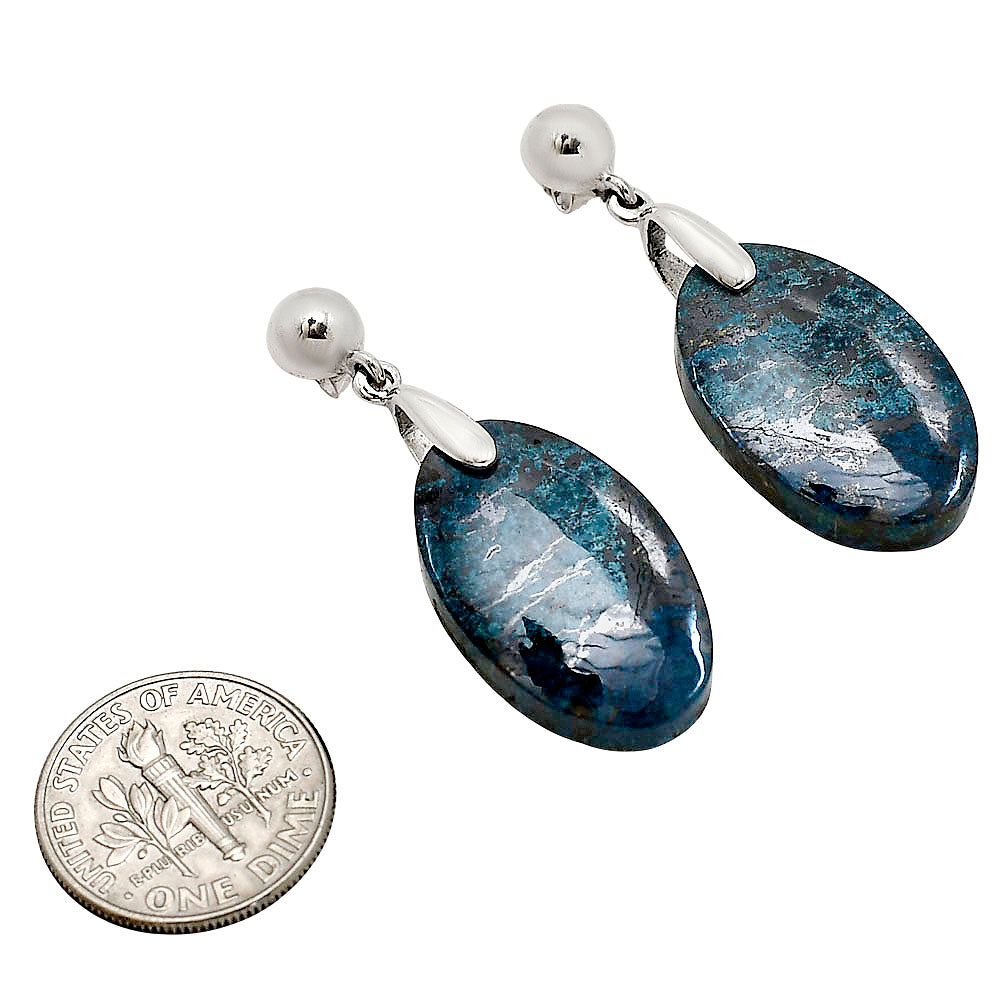 Shattuckite Earrings E-1199 SDE90686