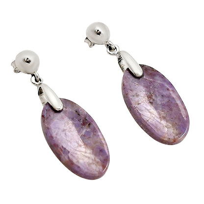 Lavender Jade Earrings E-1199 SDE90688