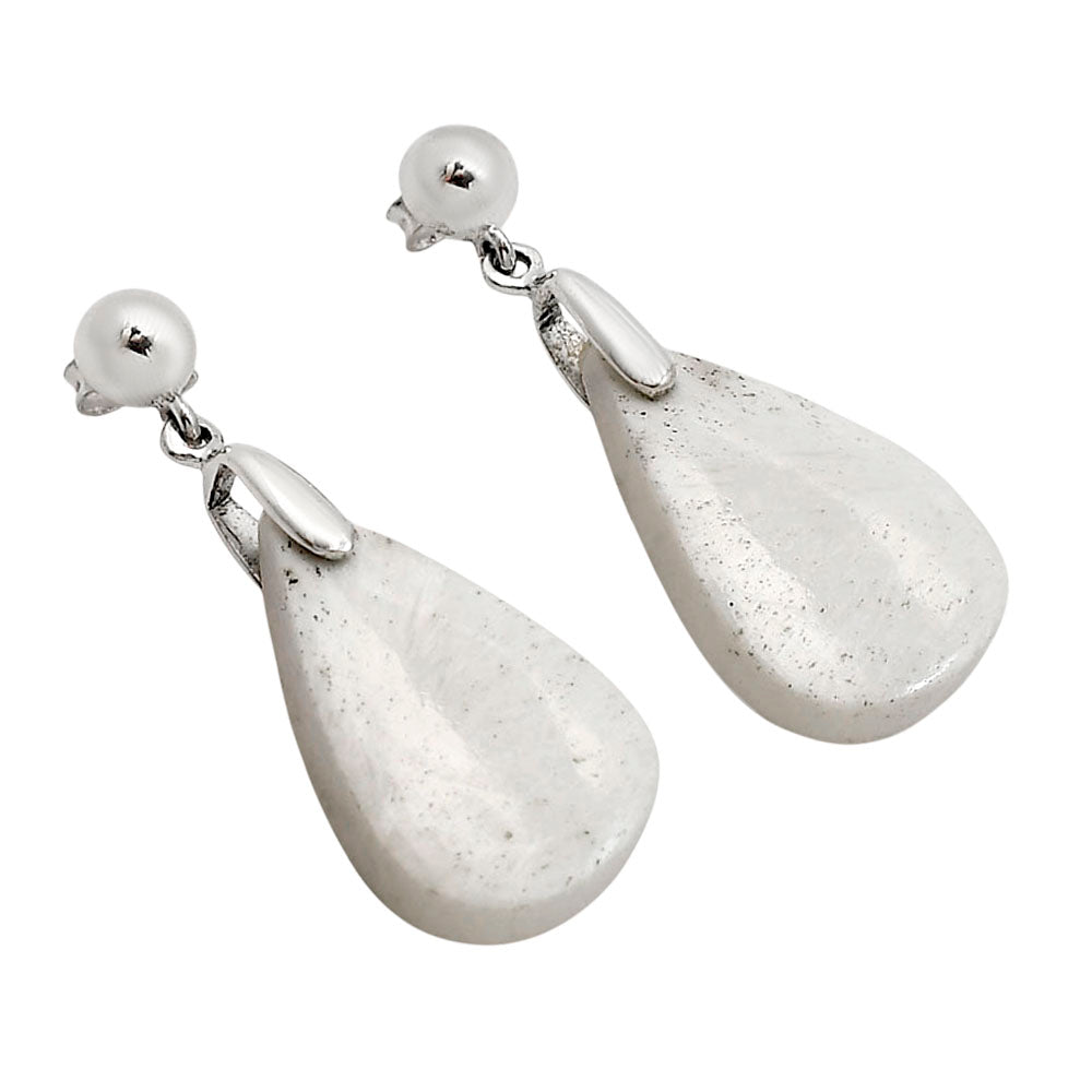 White Scolecite Earrings E-1199 SDE90692
