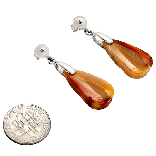 Red Mookaite Earrings E-1199 SDE90703