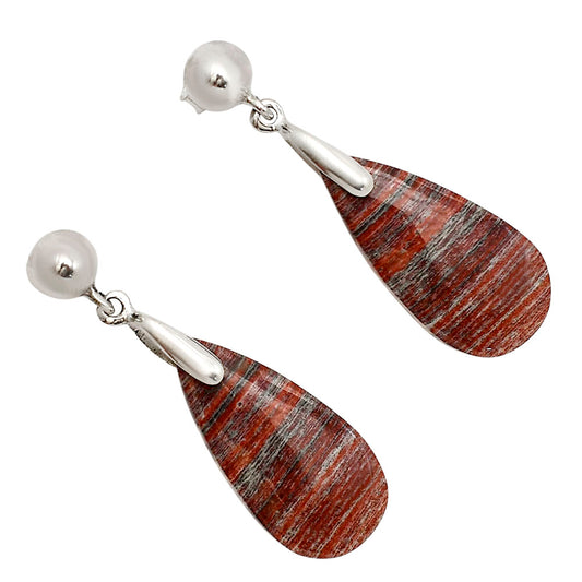 Snake Skin Jasper Earrings E-1199 SDE90714
