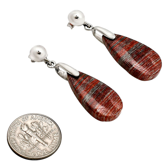 Snake Skin Jasper Earrings E-1199 SDE90714