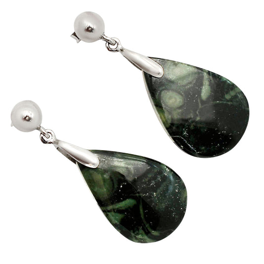 Star Galaxy Jasper Earrings E-1199 SDE90715
