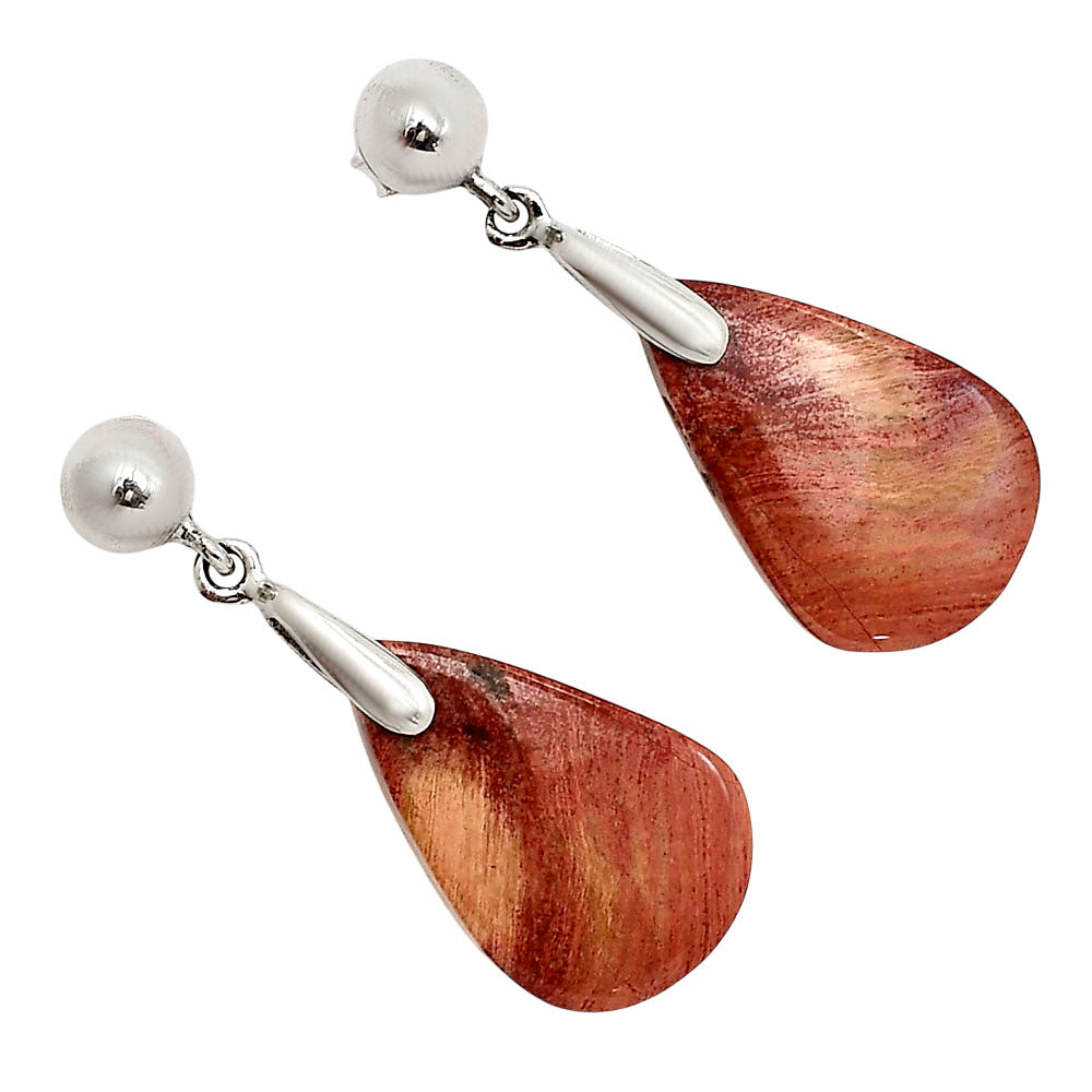 Snake Skin Jasper Earrings E-1199 SDE90725