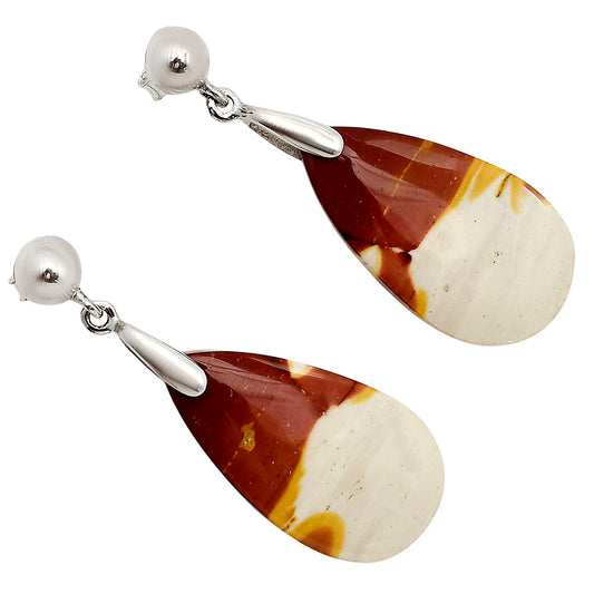Red Mookaite Earrings E-1199 SDE90727