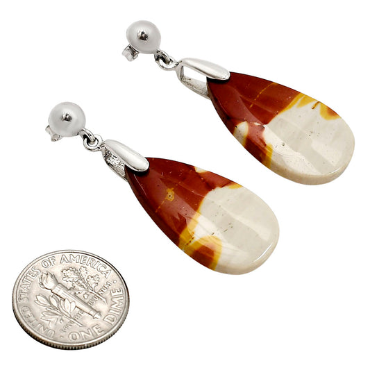 Red Mookaite Earrings E-1199 SDE90727