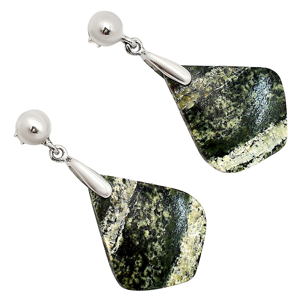 Natural Chrysotile Earrings E-1199 SDE90737