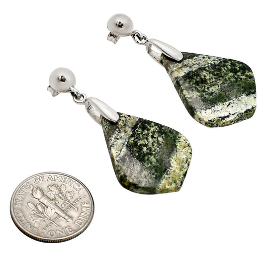 Natural Chrysotile Earrings E-1199 SDE90737