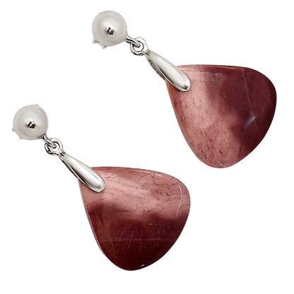 Red Mookaite Earrings E-1199 SDE90743