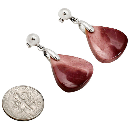 Red Mookaite Earrings E-1199 SDE90743