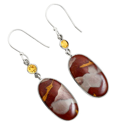 Noreena Jasper and Citrine Earrings E-1002 SDE90906
