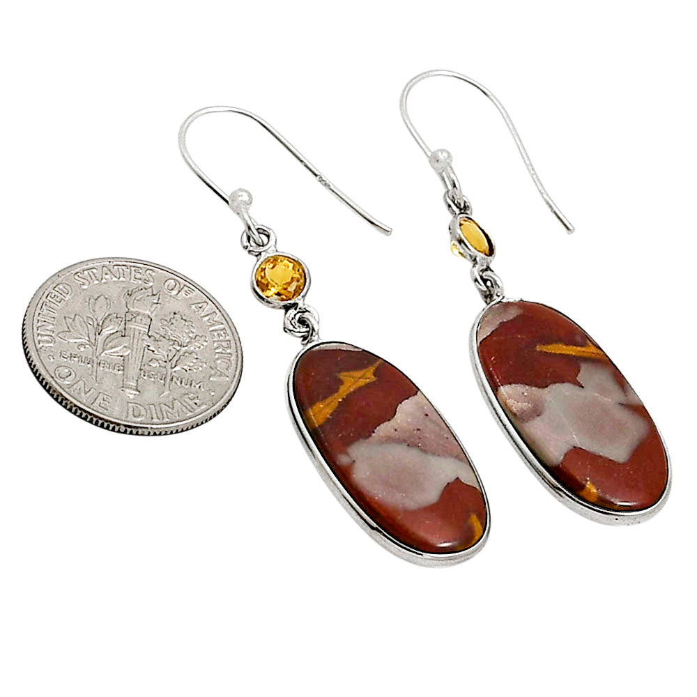 Noreena Jasper and Citrine Earrings E-1002 SDE90906