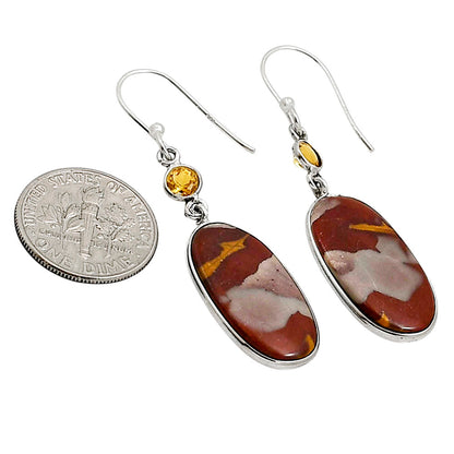 Noreena Jasper and Citrine Earrings E-1002 SDE90906