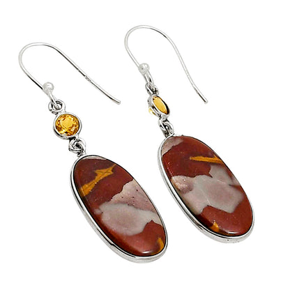 Noreena Jasper and Citrine Earrings E-1002 SDE90906