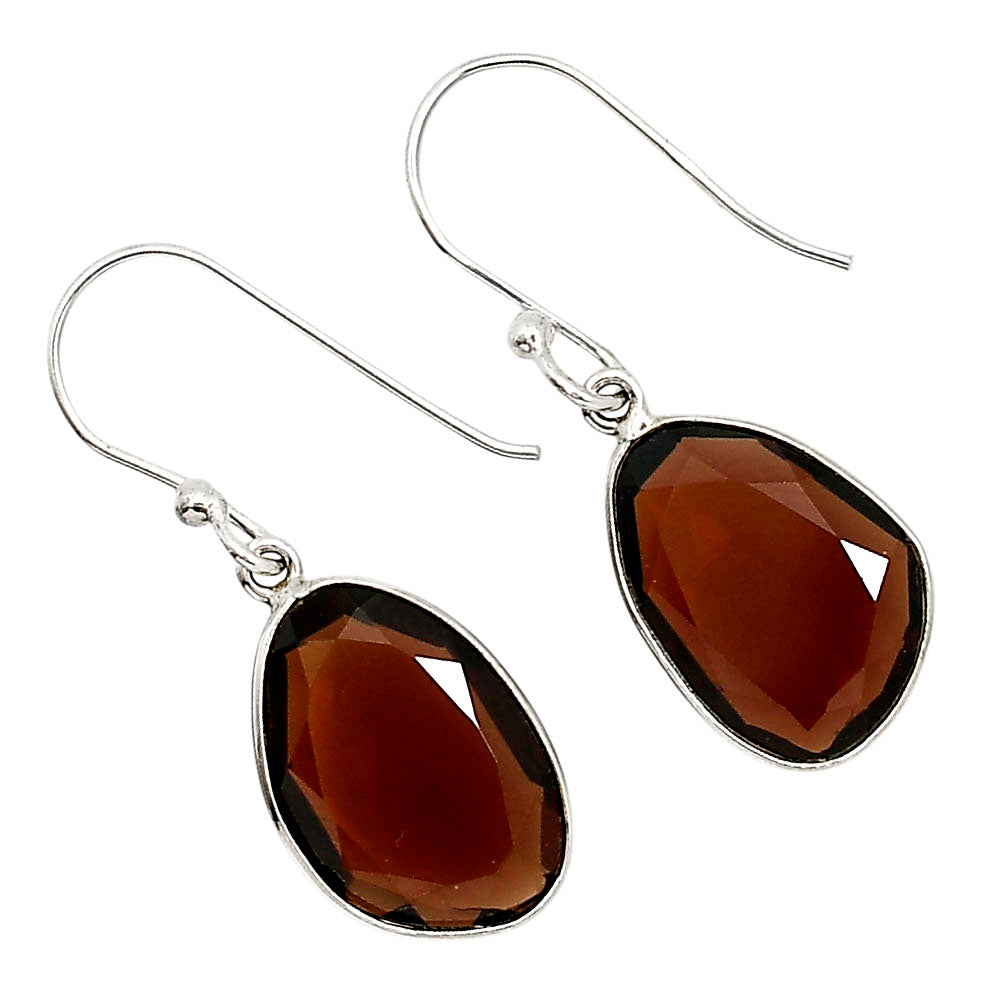 Cognac Quartz Earrings E-1001 SDE91408