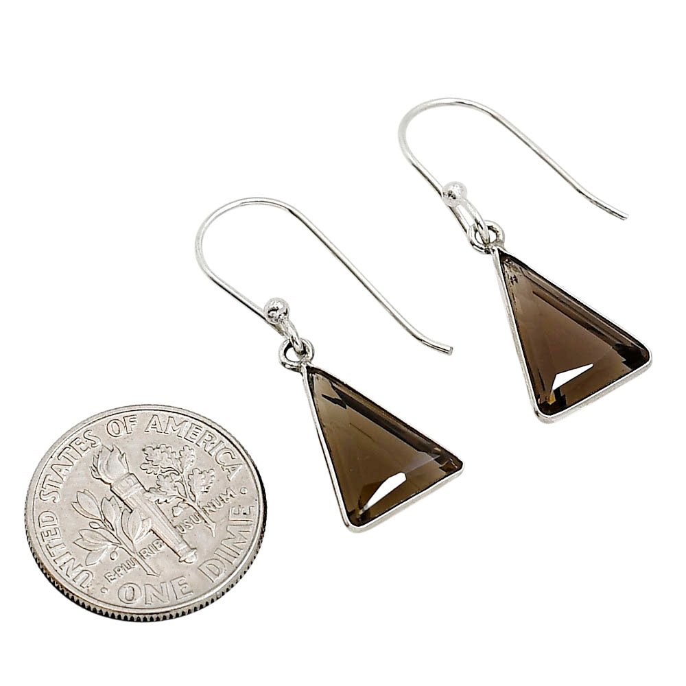 Smoky Quartz Earrings E-1001 SDE91427