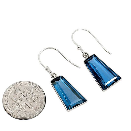 London Blue Topaz Earrings E-1001 SDE91443