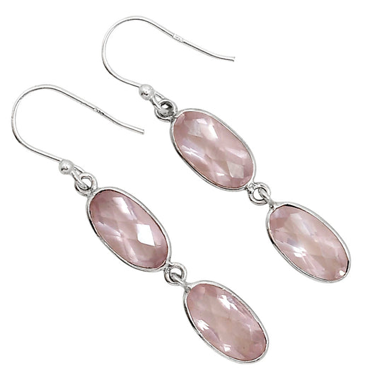 Rose Quartz Earrings E-1002 SDE91807