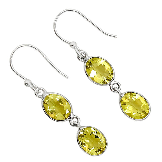 Lemon Quartz Earrings E-1002 SDE91814