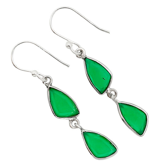 Green Onyx Earrings E-1002 SDE91816