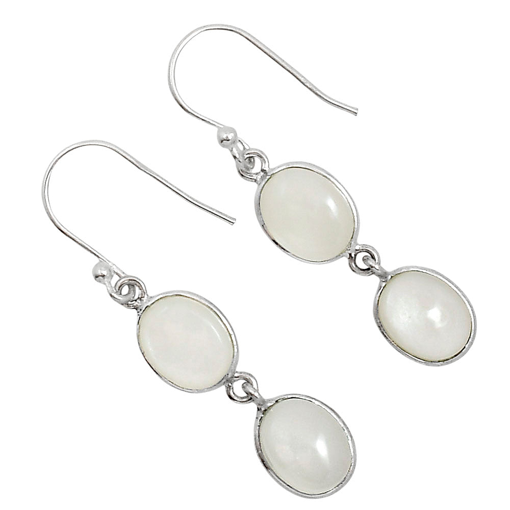 Srilankan Moonstone Earrings E-1002 SDE91822
