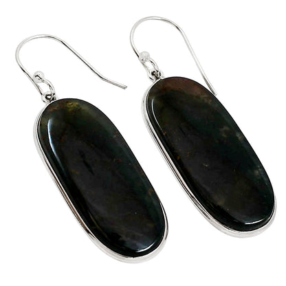 Moss Agate Earrings E-1001 SDE91864