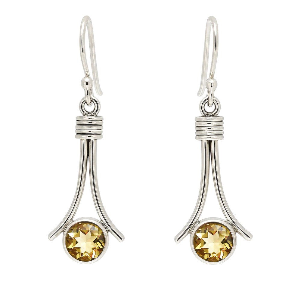 Citrine Stud Earrings E-1046 SDE91873