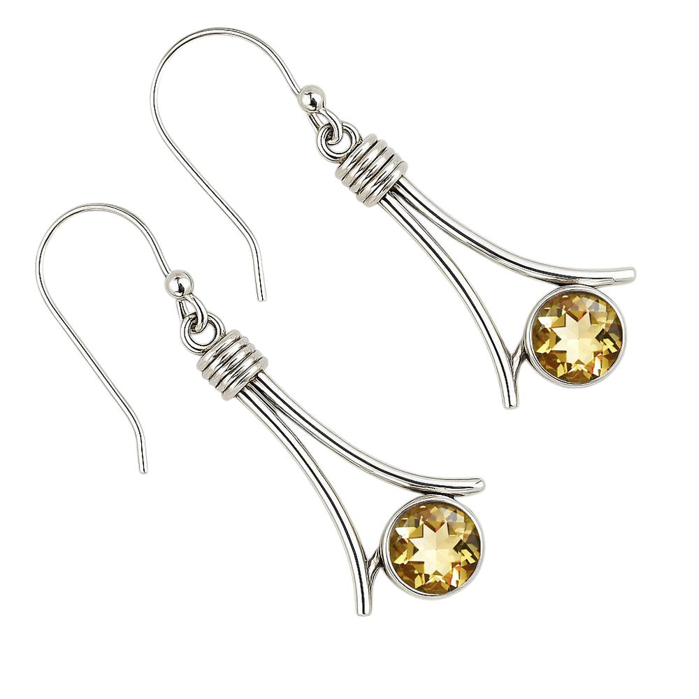 Citrine Stud Earrings E-1046 SDE91873
