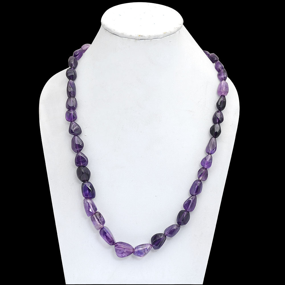 69 gm Natural Amethyst Necklace SDN1080