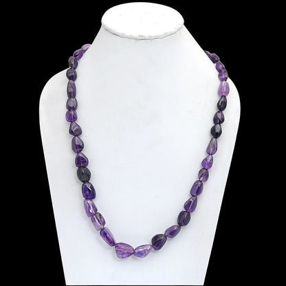 69 gm Natural Amethyst Necklace SDN1080